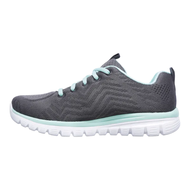 SKECHERS Scarpe Sportive Sneakers GRACEFUL - GET CONNECTED  Da Donna 12615W