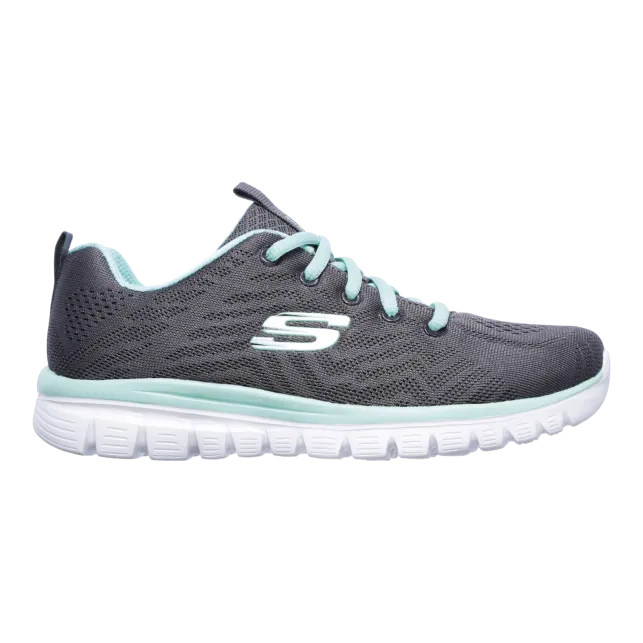SKECHERS Scarpe Sportive Sneakers GRACEFUL - GET CONNECTED  Da Donna 12615W