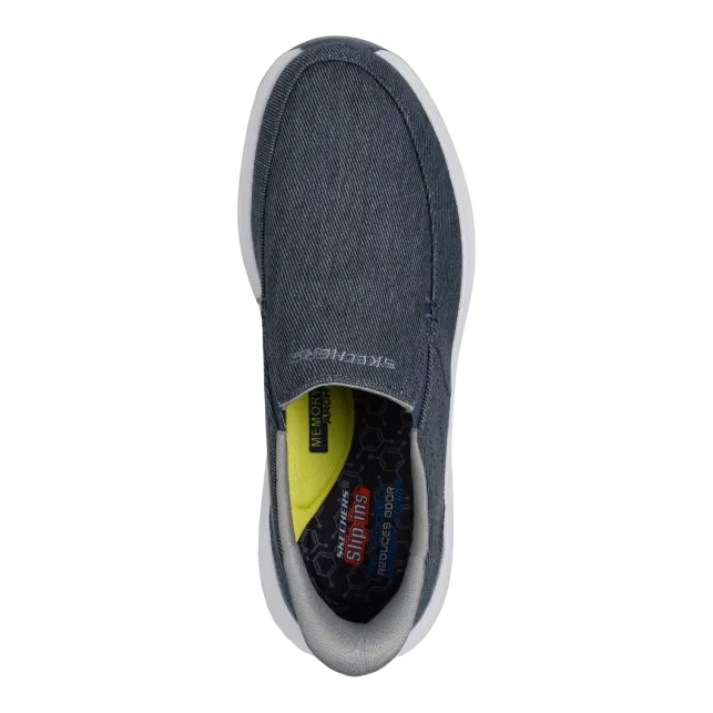SKECHERS Scarpe Sportive Slip on Sneakers DECKLAN - GULLIVER  Da Uomo 205356