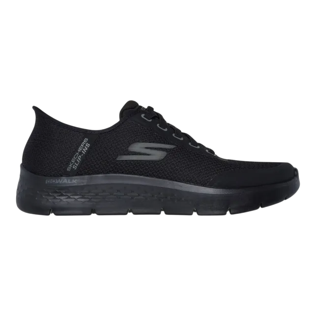 SKECHERS Scarpe Sportive Sneakers GO WALK FLEX - NETRO  Da Uomo 216332
