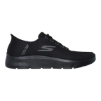 SKECHERS Scarpe Sportive Sneakers GO WALK FLEX - NETRO  Da Uomo 216332