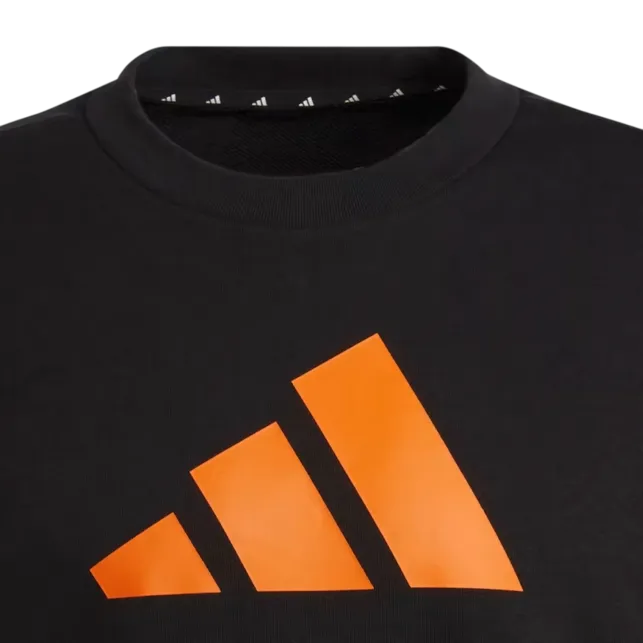 ADIDAS Felpe Black Future Icons Crew Sweatshirt Da Uomo HA1391