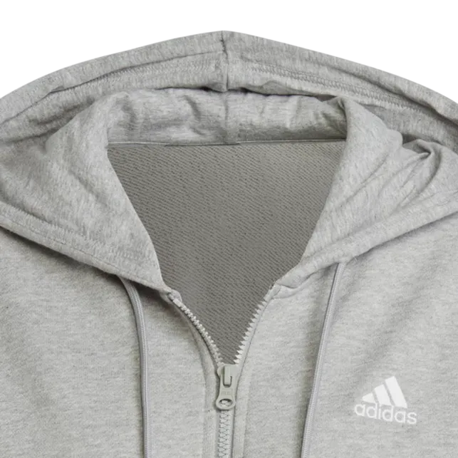 ADIDAS Felpe Essentials 3-Stripes French Terry Regular Full-Zip Hoodie Da Donna IK8393