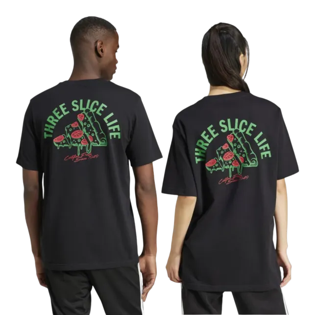 ADIDAS T-Shirt e Polo M L PIZZA TEE Unisex JM0347
