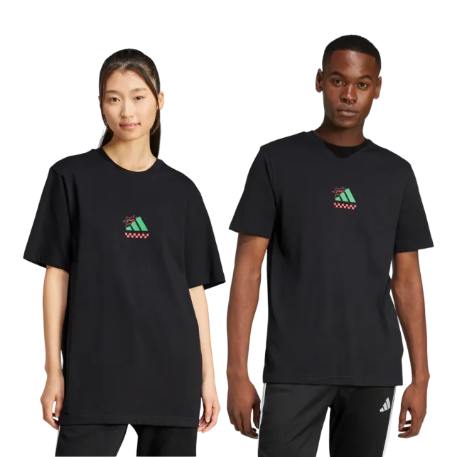 ADIDAS T-Shirt e Polo M L PIZZA TEE Unisex JM0347