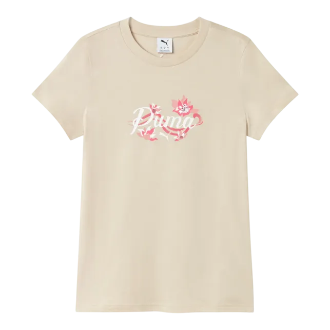 PUMA T-Shirt e Polo Floral Graphic Cat Tee Da Donna 694464