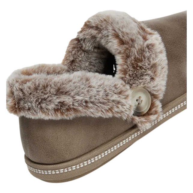SKECHERS Pantofole e Ciabatte COZY CAMPFIRE - FRENCH TOAST 2 Da Donna 169010