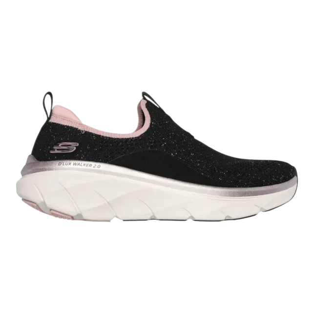 SKECHERS Scarpe Sportive Slip on D'LUX WALKER 2.0 - SPARKLE FOREVER Da Donna 150098